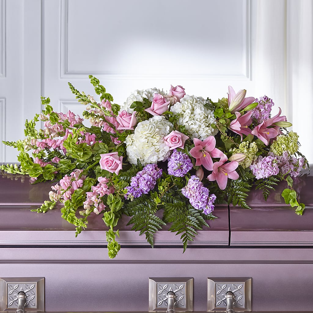 Life's Gratitude Casket Spray –  Coatesville Flower Shop, Coatesville PA
