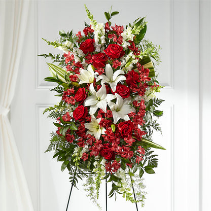 Everlasting Memory Standing Spray –  Coatesville Flower Shop, Coatesville PA