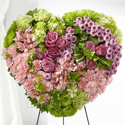 Heartwarming Standing Heart –  Coatesville Flower Shop, Coatesville PA