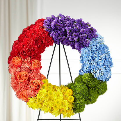Circle of Love Wreath –  Coatesville Flower Shop, Coatesville PA