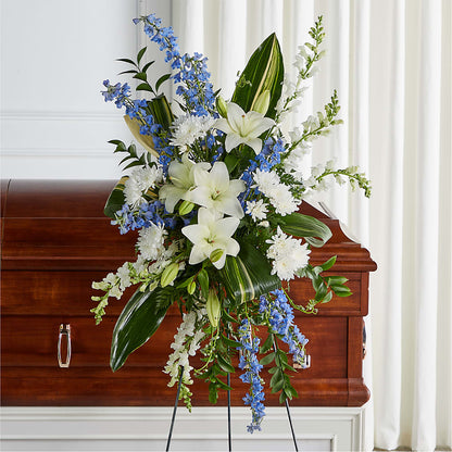 Eternal Impressions Standing Spray –  Coatesville Flower Shop, Coatesville PA