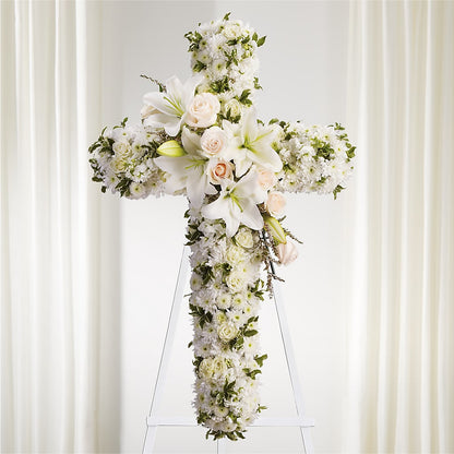 Spiritual Guidance Standing Spray –  Coatesville Flower Shop, Coatesville PA