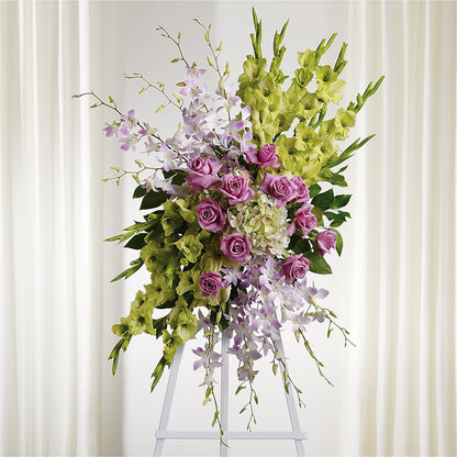 Lasting Legacy Standing Spray –  Coatesville Flower Shop, Coatesville PA