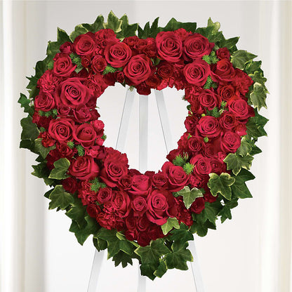Wholehearted Standing Spray –  Coatesville Flower Shop, Coatesville PA