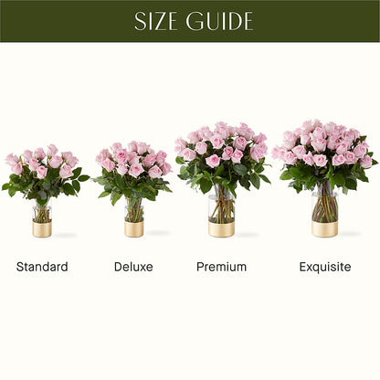 Picture Perfect Pink Rose Bouquet –  Coatesville Flower Shop, Coatesville PA