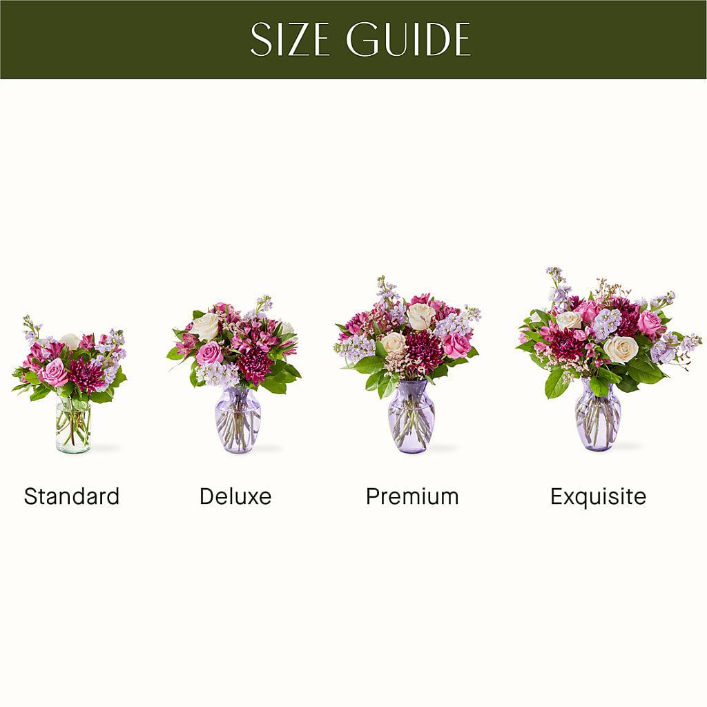 Amethyst Dreams Bouquet –  Coatesville Flower Shop, Coatesville PA