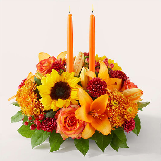 Grateful Centerpiece –  Coatesville Flower Shop, Coatesville PA