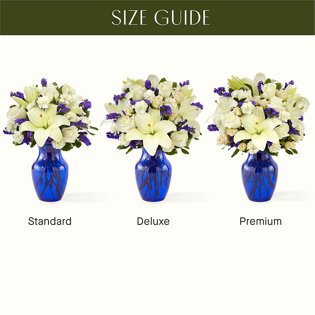 Sapphire Rush Bouquet –  Coatesville Flower Shop, Coatesville PA