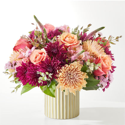 Berry Cobbler Bouquet with Ivory Vase –  Coatesville Flower Shop, Coatesville PA