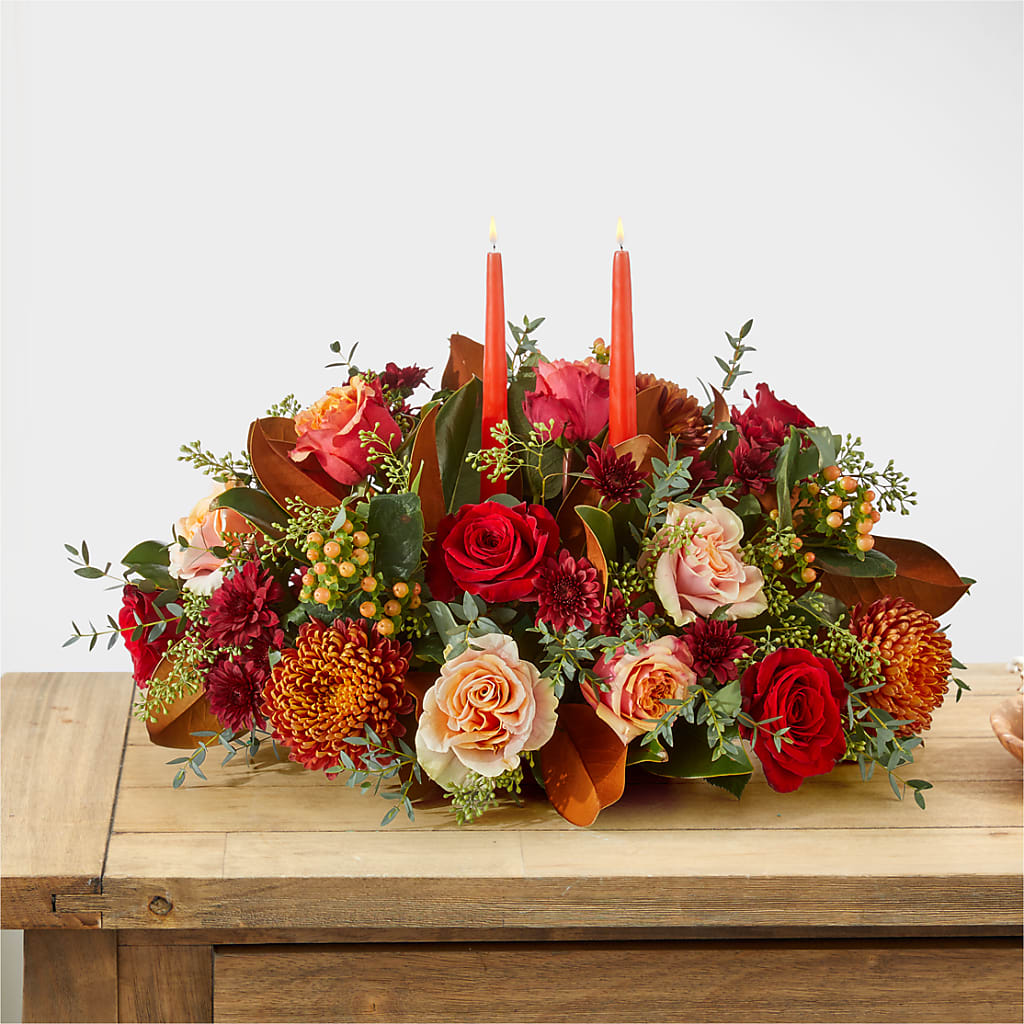 Gather Near Centerpiece –  Coatesville Flower Shop, Coatesville PA
