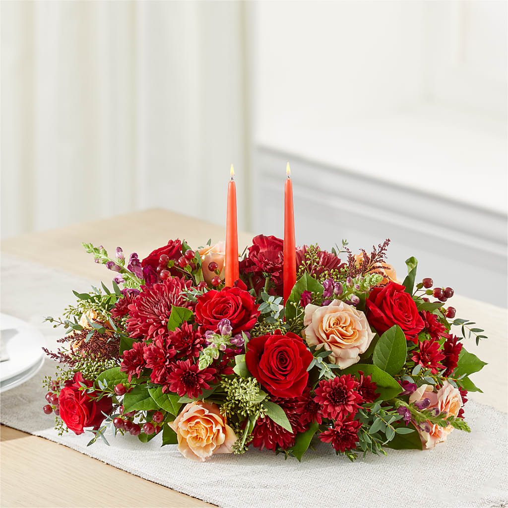 Most Thankful Centerpiece –  Coatesville Flower Shop, Coatesville PA