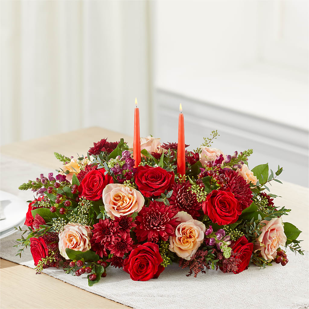 Most Thankful Centerpiece –  Coatesville Flower Shop, Coatesville PA