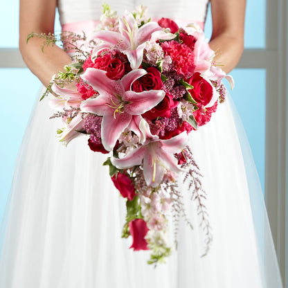 Lily & Rose Bouquet –  Coatesville Flower Shop, Coatesville PA