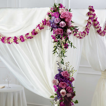 Color & Light Chuppah Decor –  Coatesville Flower Shop, Coatesville PA